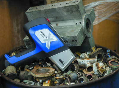  奥林巴斯手持合金分析仪, 手持式废旧检测光谱仪